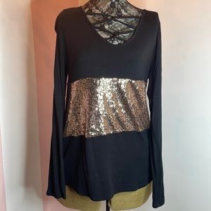 Black long sleeve shirt